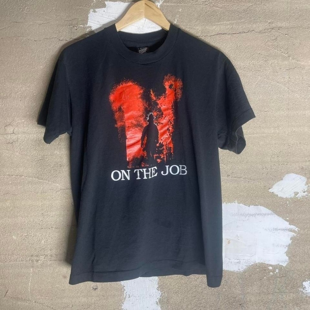 Vintage 1992 On The Job Movie Promo Tee